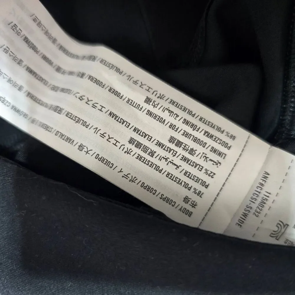 YPB Abercrombie and Fitch sculptLUX One-Shoulder Strappy Back Romper Jumper - Picture 6 of 6